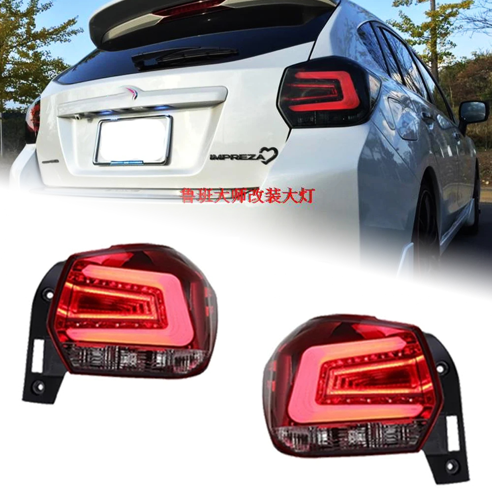 AKD Tail Lamp for SUBARU XV LED Tail Light 2012-2017 SUBARU XV Rear Fog Brake Turn Signal Automotive Accessories