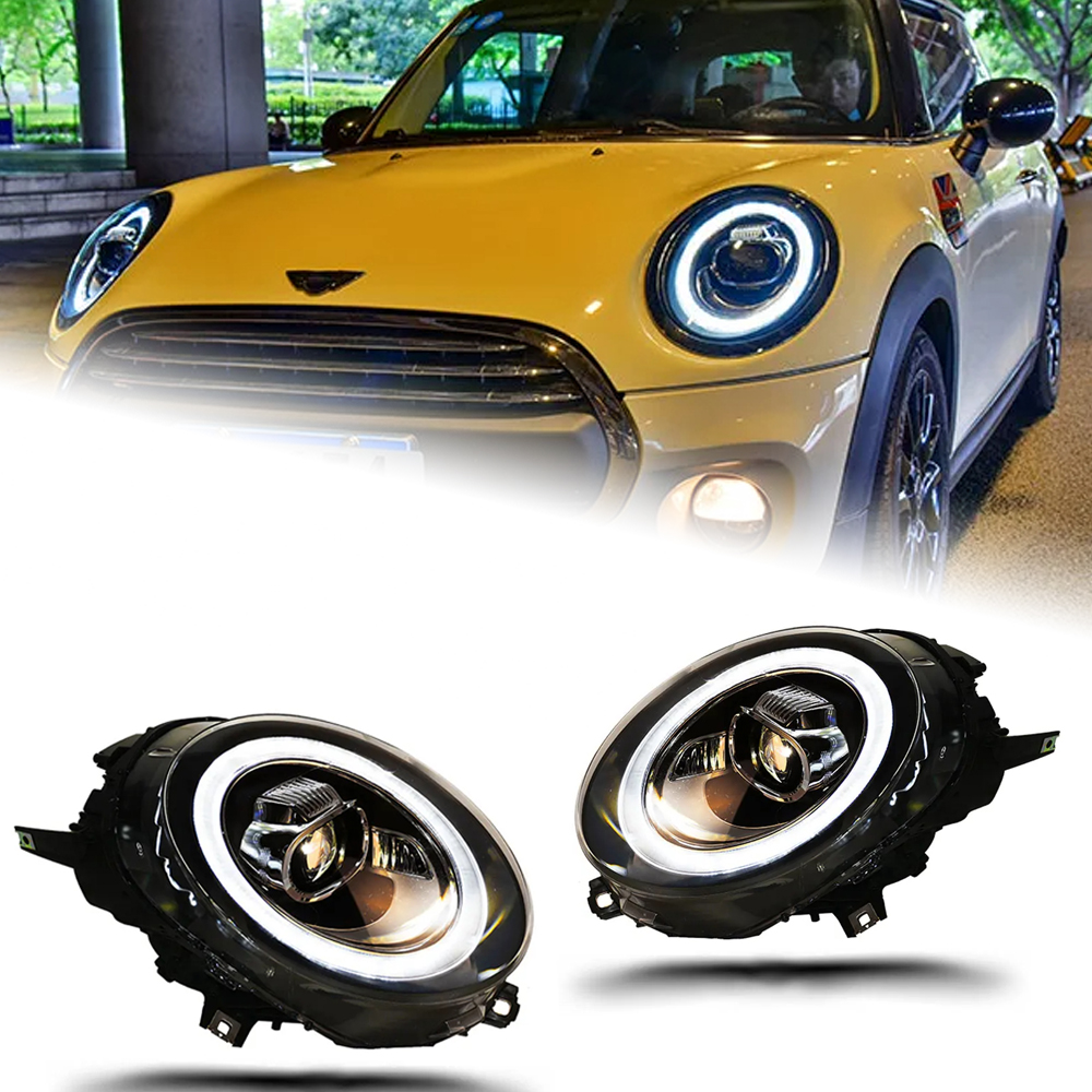 AKD Car Styling for MINI F56 Headlights 2014-2019 F54 F55 F56 F57 LED Headlight DRL Head Lamp LED Projector Beam Accessories