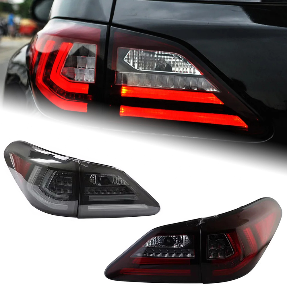 AKD Tail Lamp for Lexus RX350 LED Tail Light 2009-2015 RX270 RX300 RX400 Rear Fog Brake Turn Signal Automotive Accessories