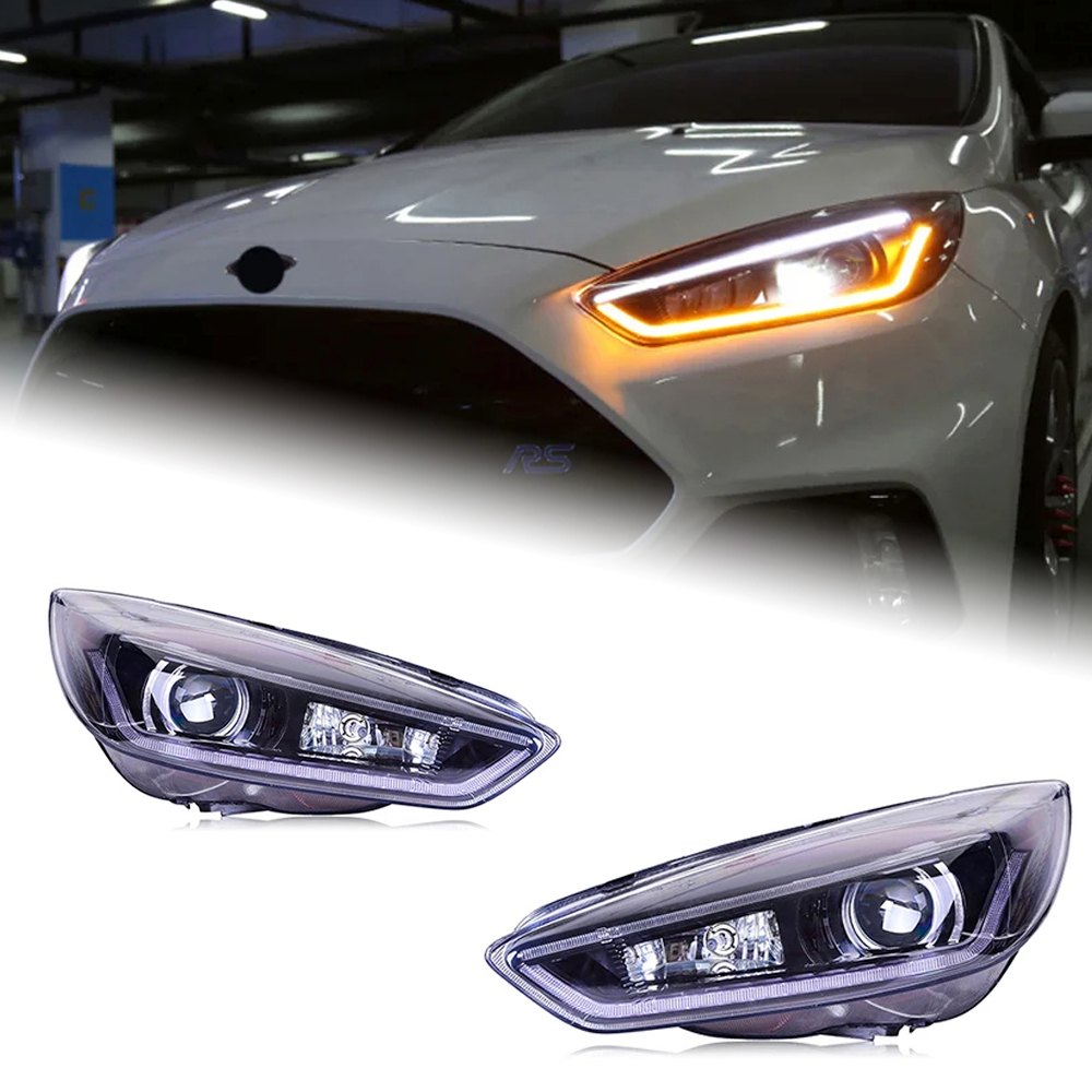 AKD Car Styling Head Lamp for Ford Focus Headlights 2015-2018 Focus 4 LED Headlight Dynamic Signal DRL Hid Bi Xenon Auto Accessories