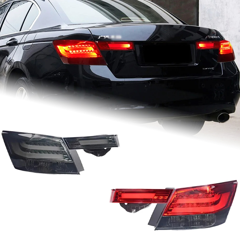 AKD Car Styling for Honda Accord Tail Lights 2008-2012 Accord LED Tail Lamp LED Rear Lamp DRL Signal Brake Reverse auto Accessories