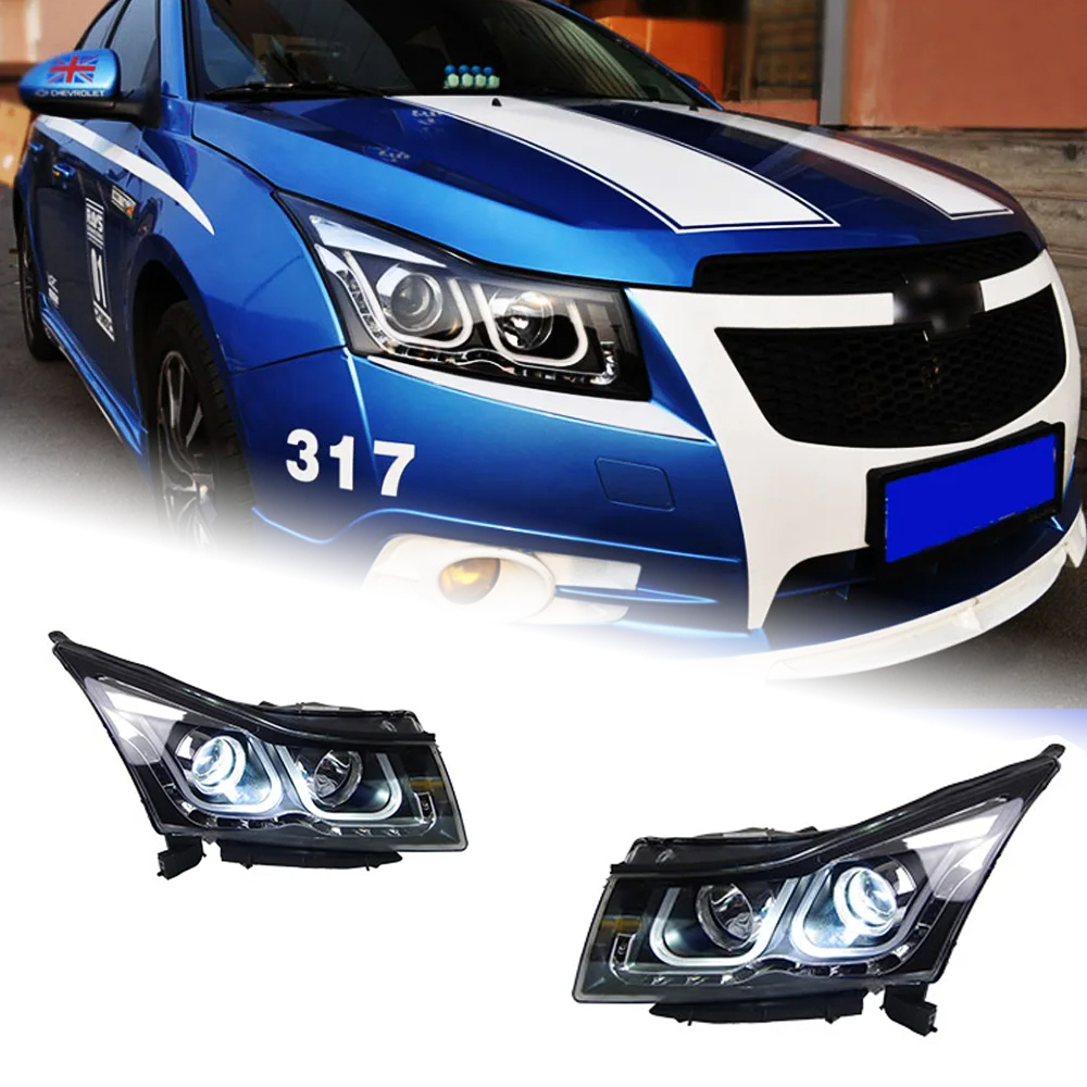 AKD Car Styling Head Lamp for Chevrolet Cruze Headlights 2009-2016 Cruze LED Headlight DRL Hid Bi Xenon Auto Accessories