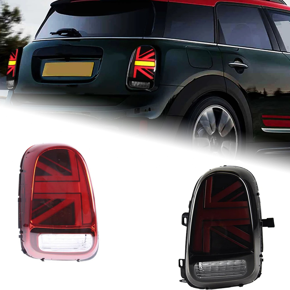 AKD Tail Lamp for MINI Countryman F60 Tail Lamp LED Tail Light 2014-2021 F60 Rear Fog Brake Turn Signal Automotive Accessories