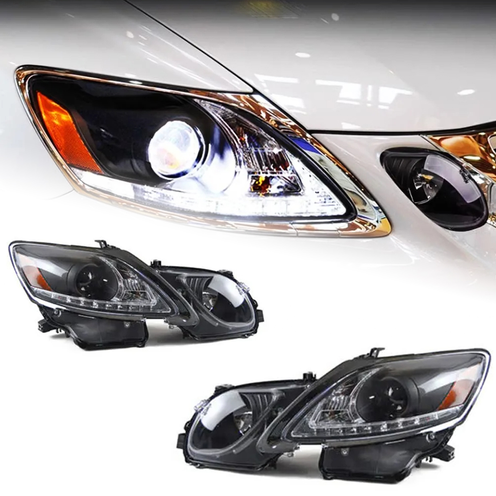 AKD Car Styling Head Lamp for Lexus GS350 Headlight 2004-2011 GS300 LED Headlight DRL Hid Bi Xenon Auto Accessories