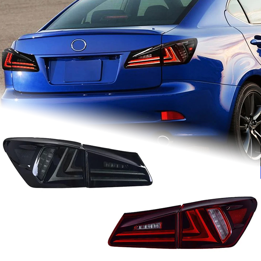 AKD Car Styling Tail Lamp for Lexus IS250 Tail Lights 2006-2012 IS300 LED Tail Light new design DRL Brake Reverse auto Accessories