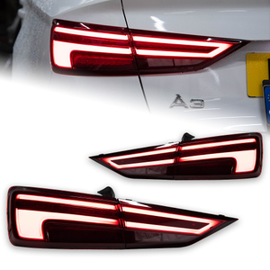 AKD Car Styling Headlights For Audi A3 LED Taillight 2013-2020 Tail Lamp DRL Signal Projector Lens Brake Reverse Automotive Accessories