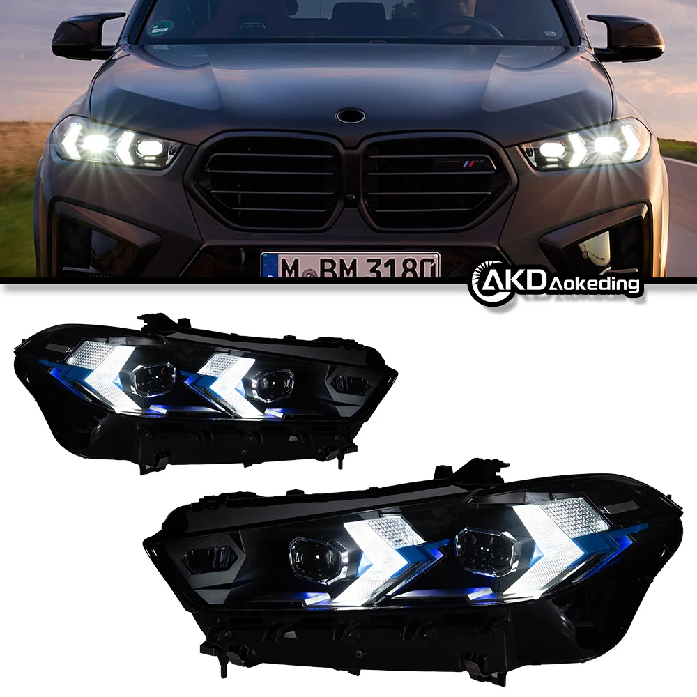 Akd Koplamp Voor Upgrade Gewijzigde Koplamp Voor For Bmw X5 G05 2019-2022 Dynamische Signaalkoplamp Auto Accessoires