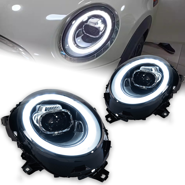AKD for Suitable for 14-21 BMW MINI F55,F56 And F57 Headlight Assembly Low with Elevated with Lens Light 
