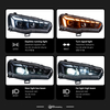 AKD Lights for Mitsubishi Lancer LED Headlights DRL Dynamic Signal Projector Lens for Front Position Automotive Accessories