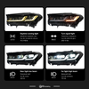 AKD For BMW G30 Pre LCI Car Headlamp Assembly Modification Upgrade Black Knight