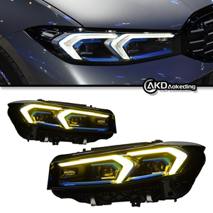 AKD Suitable for BMW G20/G28 upgrade gold angel eye headlights