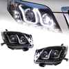 AKD Car Styling Head Lamp for Toyota Prado LED Headlight Projector Lens 2010-2013 Front Drl Signal Automotive Accessories