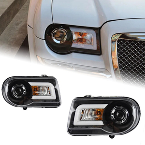 AKD Car Styling Head Lamp for Chrysler 300C Headlights 2005-2010 300C LED Headlight DRL Hid Bi Xenon Auto Accessories