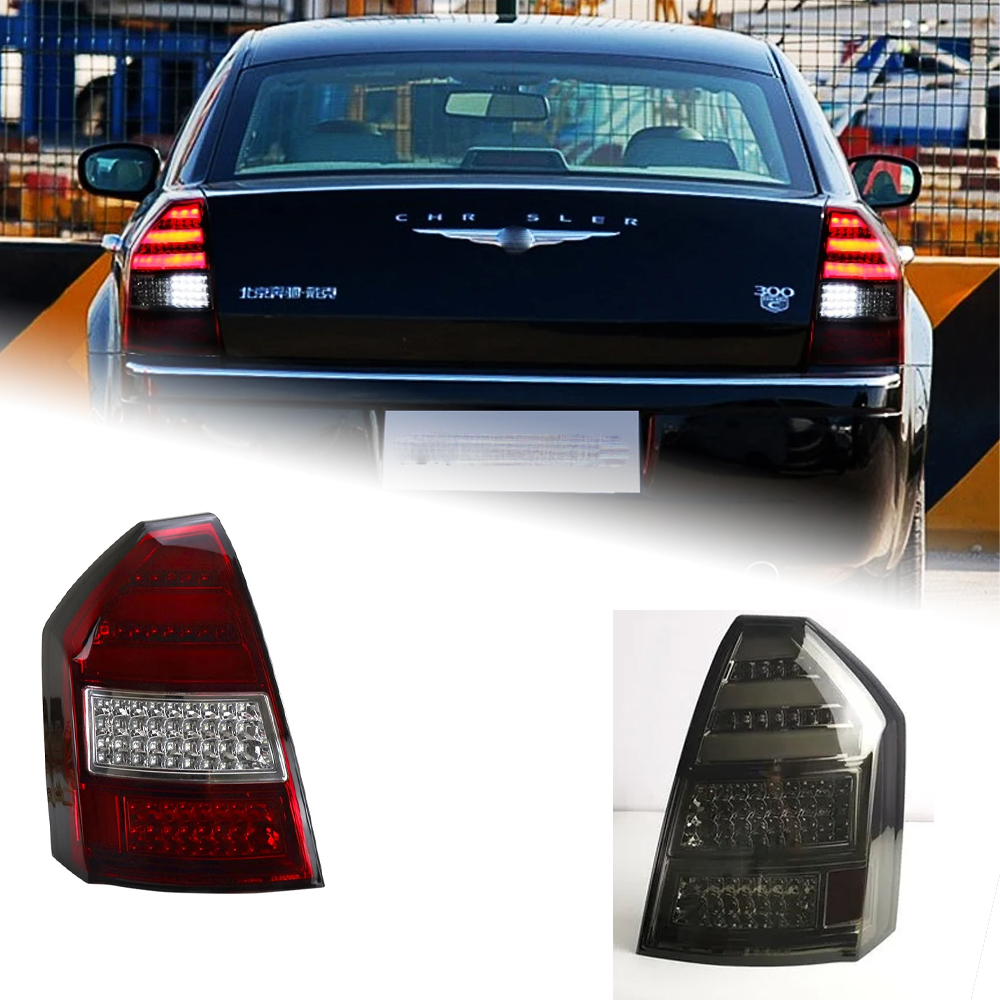 AKD Tail Lamp for Chrysler 300C LED Tail Light 2005-2010 Chrysler 300C Rear Fog Brake Turn Signal Automotive Accessories