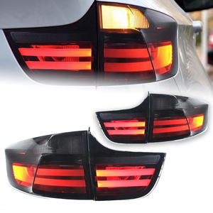 AKD Tail Lamp for BMW X6 E71 LED Tail Light 2008-2014 E71 Rear Fog Brake Turn Signal Automotive Accessories