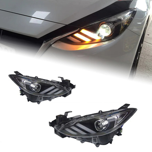 AKD Car Styling for Mazda 3 Headlights 2013-2016 Axela LED Headlight Mustang-Design LED DRL Hid Head Lamp Bi Xenon Accessories