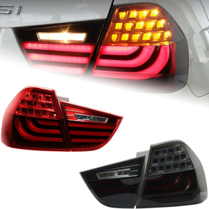 AKD Car Styling for BMW E90 Tail Light 2005-2012 320i 323i325i 330i LED Tail Lamp DRL Signal Brake Reverse auto Accessories