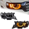 AKD Car Styling for Toyota Land Cruiser Headlights 2016-2021 LC70-LC90 LED Headlight DRL LED Projector Lens Automotive Accessories