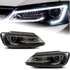 AKD Car Styling for VW Jetta Headlights 2011-2018 Jetta mk6 mk7 LED Headlight A5 Design Led Drl Hid Bi Xenon Auto Accessories