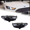 AKD Car Styling for Ford Fusion Headlight 2013-2017 Mondeo DRL Mustang Design Hid Dynamic Signal Bi Xenon LED Beam Accessories