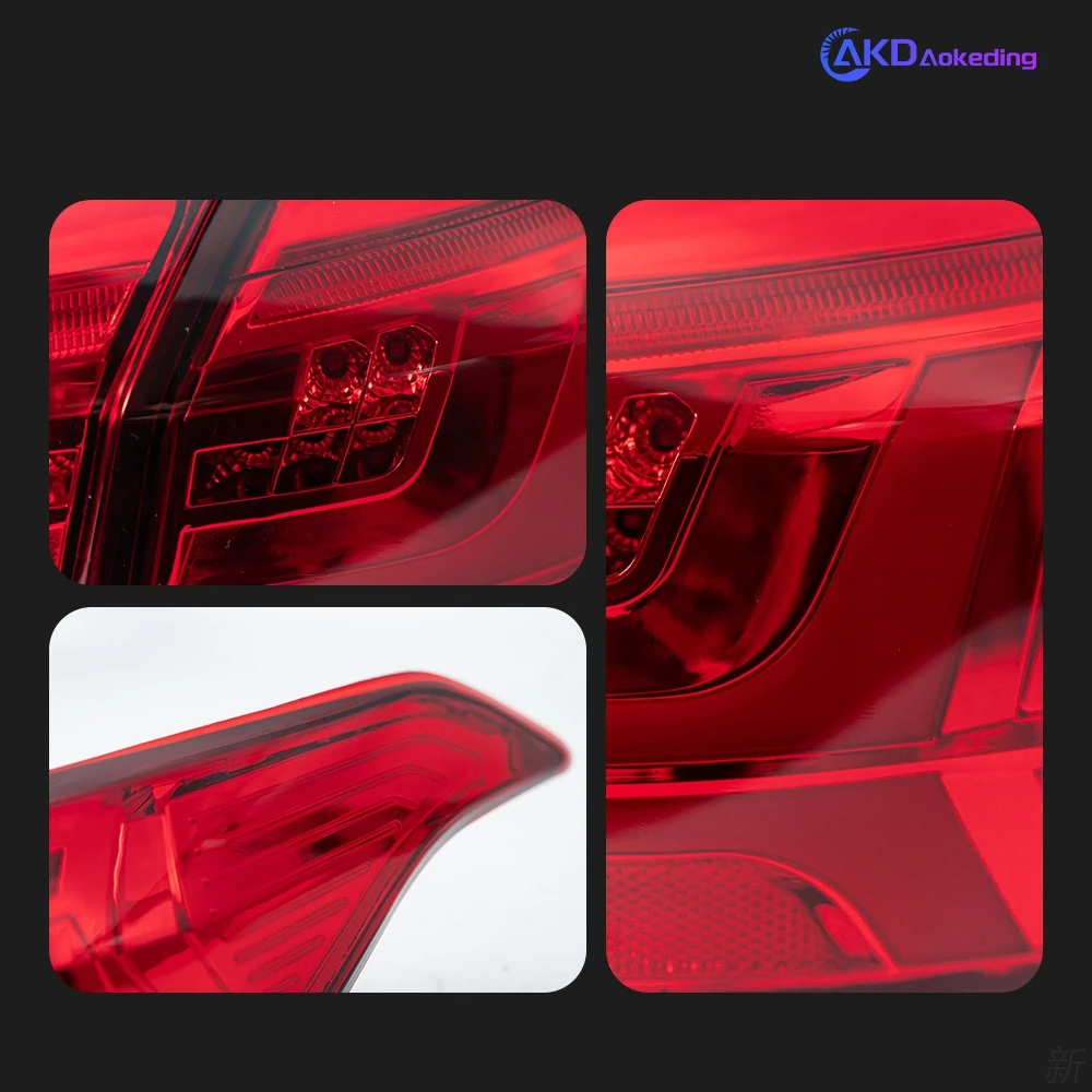 AKD Car Styling for Hyundai IX25 Tail Light 2013-2018 Creta LED Tail Lamp LED DRL Dynamic Signal Brake Reverse auto Accessories