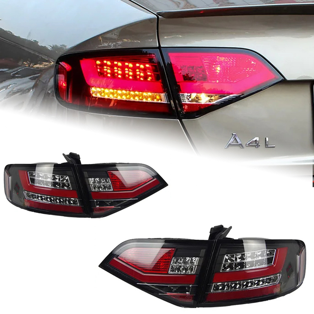 AKD Car Styling for Audi A4 B8 Tail Lights 2009-2012 A4L LED Tail Lamp LED DRL Brake Signal Reverse Auto Accessories