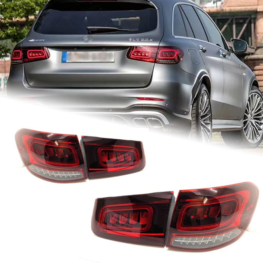 AKD Car Lights For BENZ GLC 2016-2019 W253 GLC300 GLC350 LED Auto Taillights Assembly Upgrade AMG Design 2022 Newest Style Accessories