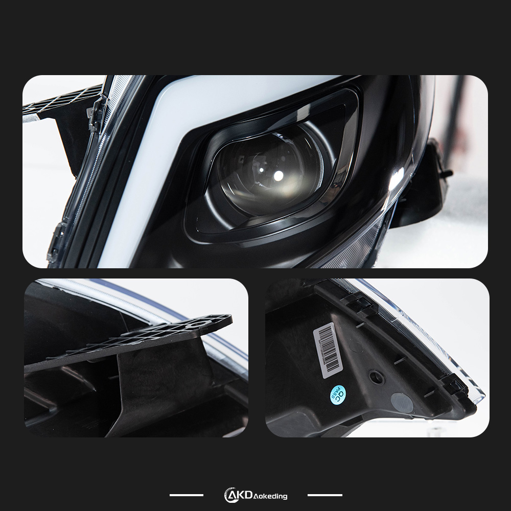 AKD Suitable for 2011-2014 Chevrolet Spark retrofit LED lens headlight assembly lightning shape
