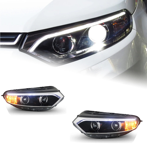 AKD Car Styling for Ford Ecosport Headlight 2014 up Ecosport LED Headlight DRL Hid Head Lamp Angel Eye Bi Xenon Beam Accessories