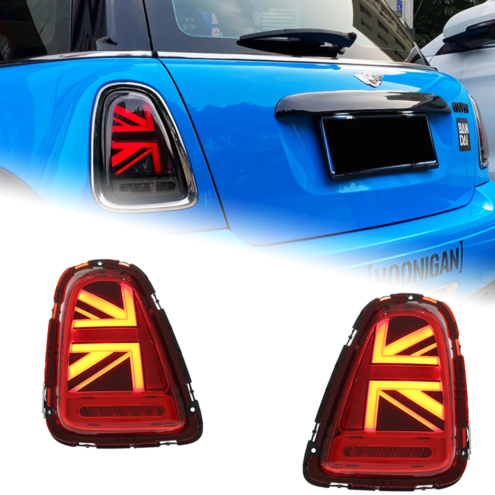 AKD Car Styling Tail Lamp for MINI R55 LED Tail Light 2007-2013 R56 Taillights Cooper R57 R58 DRL Brake Reverse auto Accessories