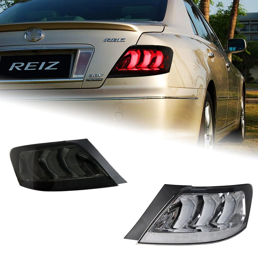 AKD Tail Lamp for Toyota Reiz LED Tail Light 2005-2009 Reiz Mark X Rear Fog Brake Turn Signal Automotive Accessories