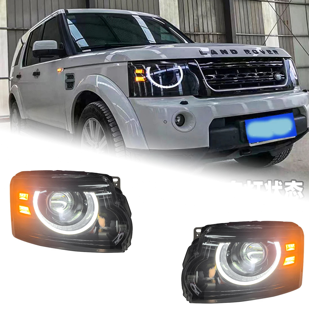 AKD Car Lights For Discovery 4 2010-2017 LR4 LED Auto Headlight Assembly Upgrade Defender Design Dynamic Lamp Tool Accessories