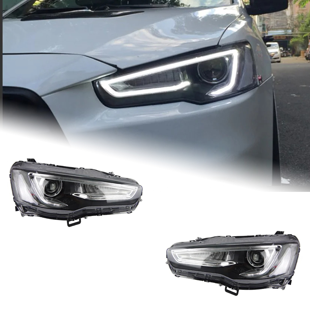 AKD Car Styling for Mitsubishi Lancer Headlight 2008-2019 Lancer EX LED Headlight LED DRL Hid Xenon Head Lamp Auto Accessories