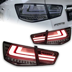 AKD Car Styling for Kia Forte Tail Light 2009-2014 Cerato LED Tail Lamp LED DRL Brake Dynamic Signal Reverse auto Accessories