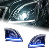 AKD Car Styling for Toyota Prado Headlight 2003-2009 LED Headlight DRL Hid Head Lamp Angel Eye Bi Xenon Beam Accessories