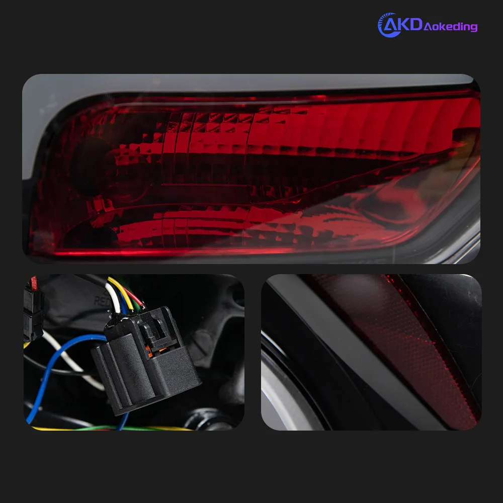 AKD Car Light for Ford Focus Hatchback 2012-2014 LED Auto Taillight Assembly Upgrade ST Style Design Lamp Exterior Tool Accessories