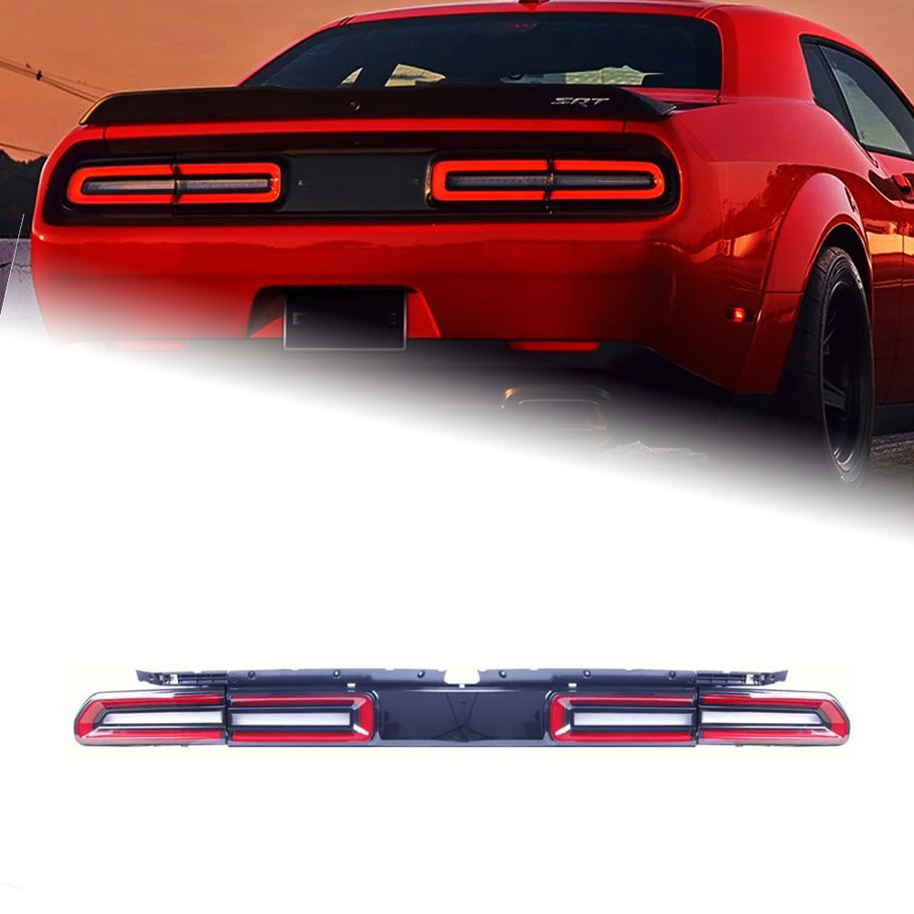 AKD Tail Lamp for Dodge Challenger LED Tail Light 2008-2014 Dodge Challenger Rear Fog Brake Turn Signal Automotive Accessories