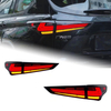 AKD Car Styling for Toyota Highlander LED Tail Light 2021 Lexus Design Rear Lamp DRL Dynamic Signal Brake Reverse Accessories