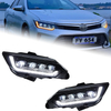 AKD Car Styling for Toyota Camry Headlights 2015-2017 Camry V55 LED Headlight DRL LED Lens Head Lamp Automotive Accessories