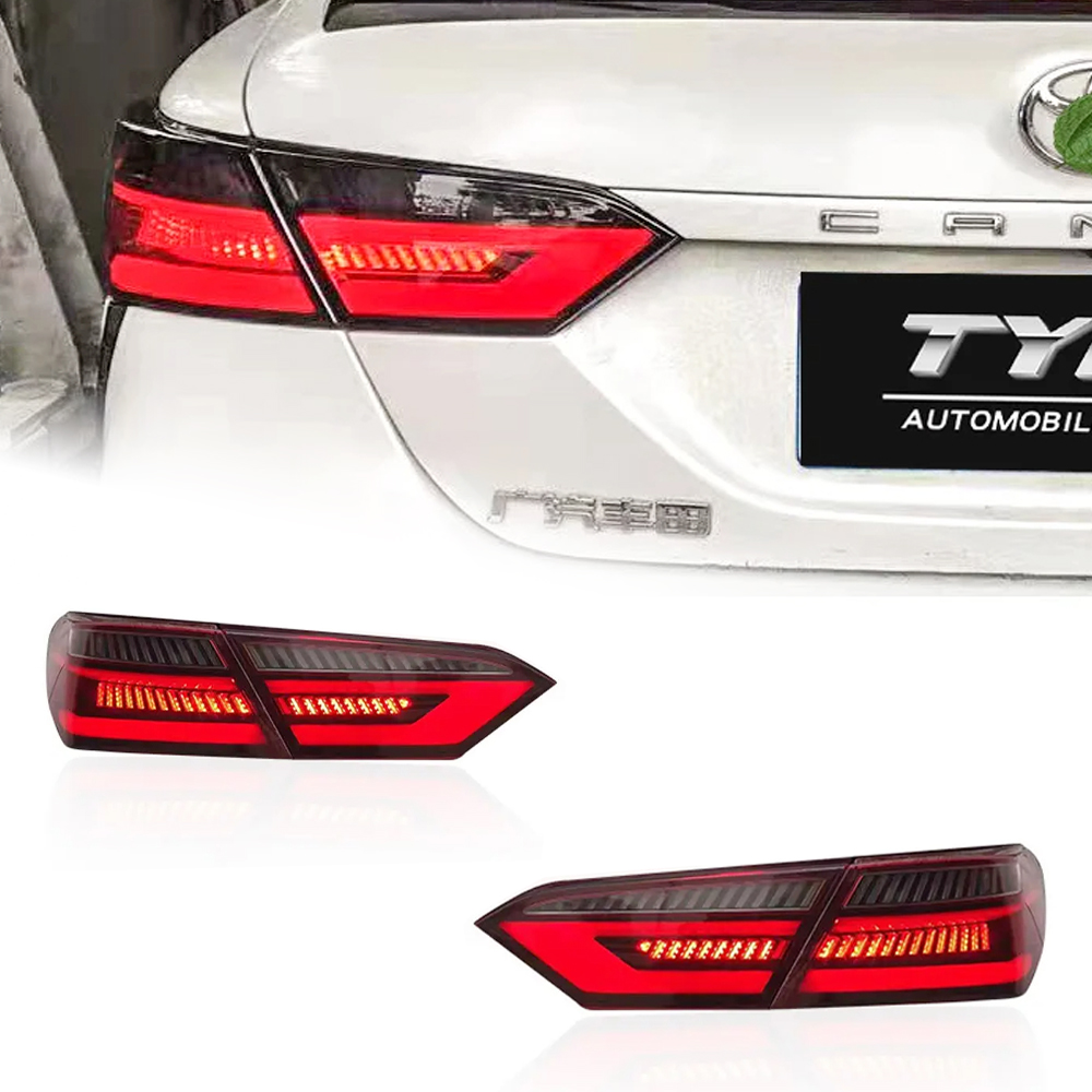 AKD Car Lights For Toyota Camry 2018-2022 LED Auto Taillight Assembly Upgrade Highlight Dynamic Signal Lamp Hot Sale Tool Accessories