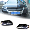 AKD Car Styling Head Lamp for VW Passat Headlights 2007-2011 Magotan B6 LED Headlight DRL Hid Bi Xenon Auto Accessories