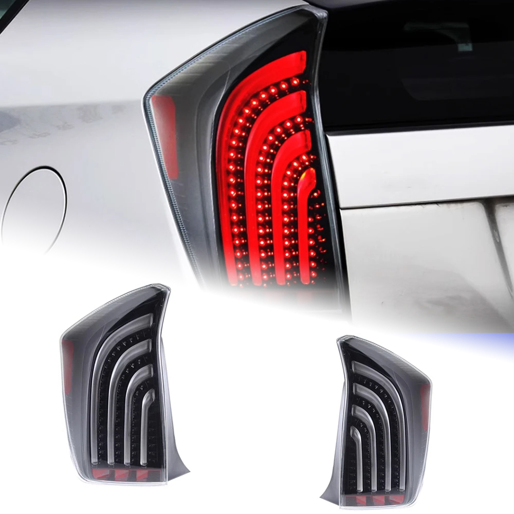 AKD Tail Lamp for Toyota PRIUS Hybrid LED Tail Light 2009-2014 PRIUS Rear Fog Brake Turn Signal Automotive Accessories