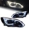 AKD Car Styling Headlights For Ford Focus 3 LED Headlight Dynamic Dual Lens 2012-2014 DRL Head Lamp New Turn Signal Lamp Auto Accessories