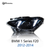 AKD Headlight Assembly Upgrade for 2012-2014 BMW 1 Series F20 Models: LED Laser Sequential Turn Signals, Daytime Running Lights, And Bi-xenon Projector Lenses.