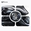 AKD Headlight Assembly Upgrade for 2013-2018 Mercedes-Benz A-Class W176 Models, Featuring LED Laser Sequential Turn Signals, Daytime Running Lights, And Bi-xenon Projector Lenses.