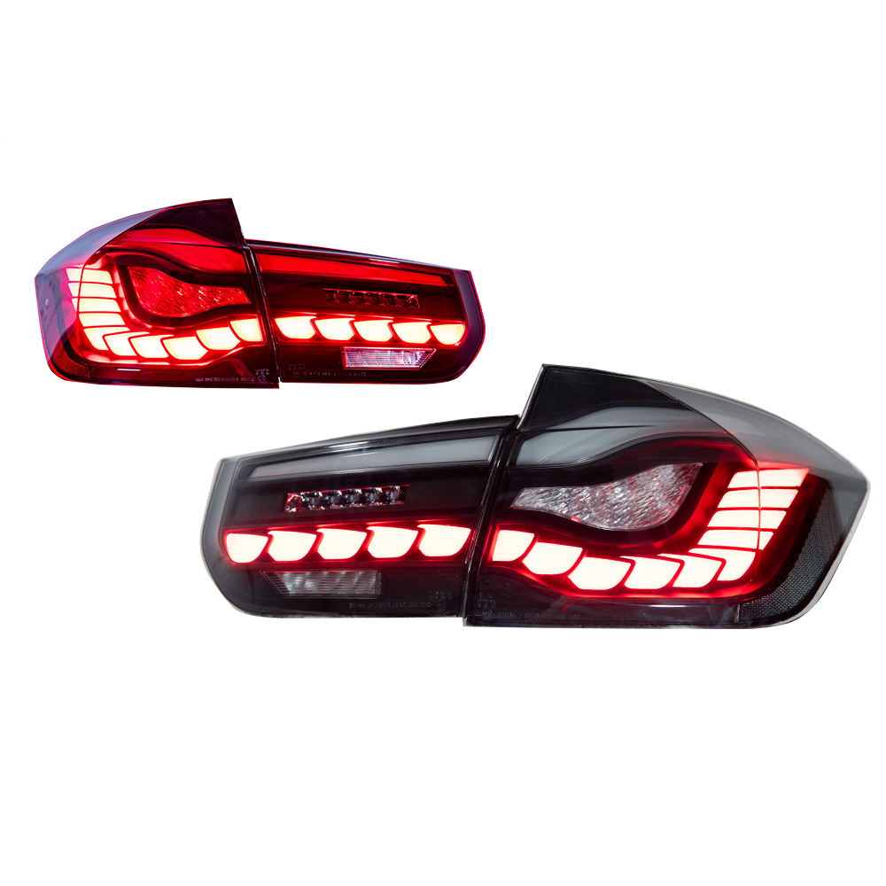 AKD LED taillights, high-brightness brake lights, and turn signals suitable for 2013-2018 BMW 3 Series F30 F35 models.