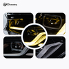 AKD Headlight Assembly Upgrade for 2017-2021 BMW 6 Series GT Models: LED Laser Sequential Turn Signals, Daytime Running Lights, And Bi-xenon Projector Lenses.