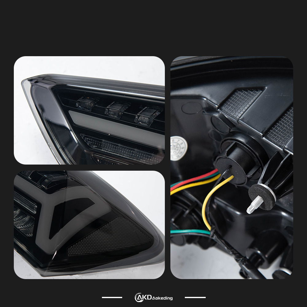 AKD Tail Lamp for Chevrolet Malibu XL LED Tail Light 2016-2022 Malibu XL Rear Fog Brake Turn Signal Automotive Accessories