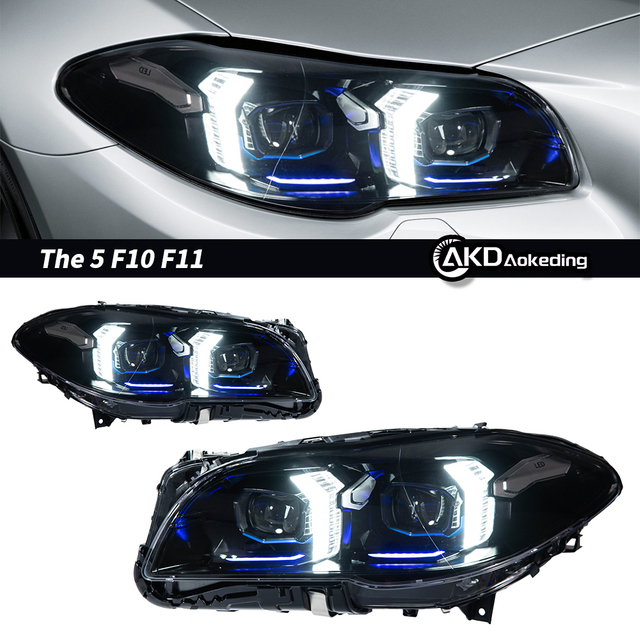 AKD Suitable for BMW 5 Series F10 headlight modification and upgrade fang style