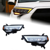 AKD Head Lamp for Toyota 4 Runner LED Headlight 2014-2020 Headlights 4Runner DRL Turn Signal High Beam Angel Eye Projector Lens